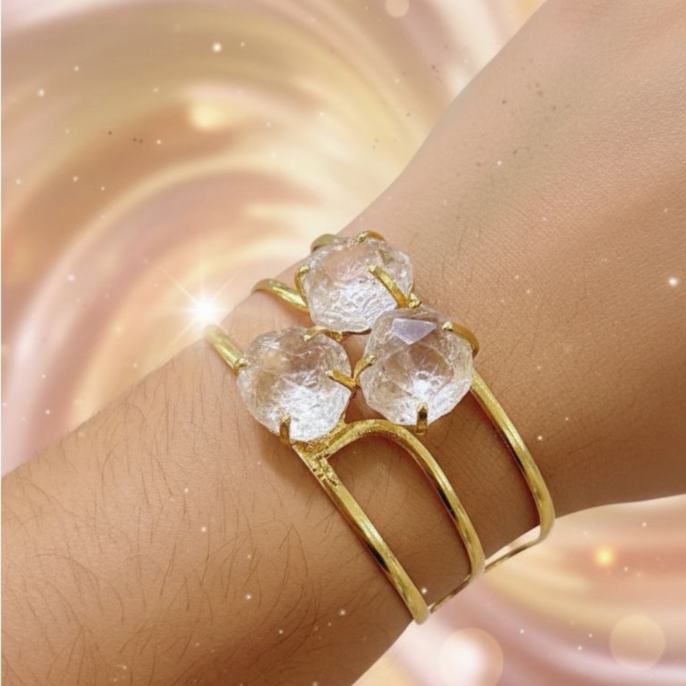 Elegant Crystal Cuff